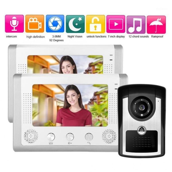 7 inch hd video door phone doorbell intercom kit 801fc121
7 inch hd video door phone doorbell intercom kit 801fc121