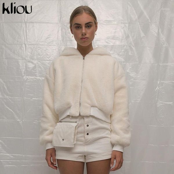 kliou women thick fleece coats 2020 autumn winter hooded outwear fashion street flannel jackets loose long sleeve zipper 1, Black;brown
kliou women thick fleece coats 2020 autumn winter hooded outwear fashion street flannel jackets loose long sleeve zipper 1, Black;brown