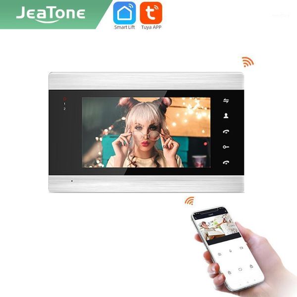 jeatone tuya smart 7 inch wifi indoor monitor screen single motion detection support external/internal power chooes 867061
jeatone tuya smart 7 inch wifi indoor monitor screen single motion detection support external/internal power chooes 867061