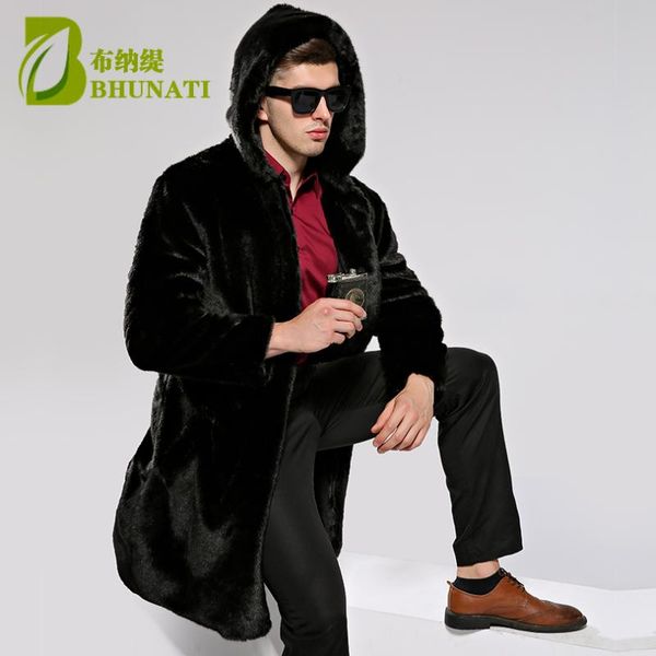 men's jackets bhunati classic black hooded faux fur coat 2021 winter warm and jacket fashion slim outwear coats, Black;brown
men's jackets bhunati classic black hooded faux fur coat 2021 winter warm and jacket fashion slim outwear coats, Black;brown