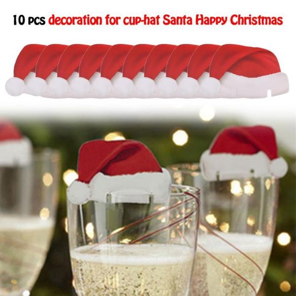 christmas decorations 10 pcs mini santa hat wine glass table place card carnival festival decor hats1
christmas decorations 10 pcs mini santa hat wine glass table place card carnival festival decor hats1