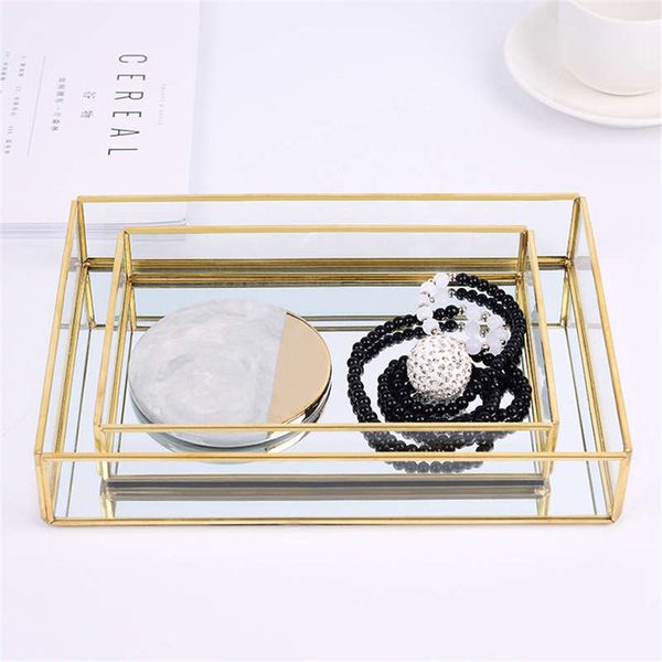 nordic retro storage tray gold rectangle glass makeup organizer tray dessert plate jewelry display home kitchen decor
nordic retro storage tray gold rectangle glass makeup organizer tray dessert plate jewelry display home kitchen decor