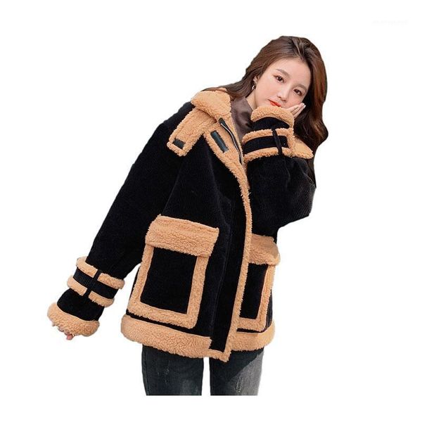 women's down & parkas women's short winter big pockets stand-up collar lamb hair windproof jacket oversized cotton pad coat1, Black
women's down & parkas women's short winter big pockets stand-up collar lamb hair windproof jacket oversized cotton pad coat1, Black