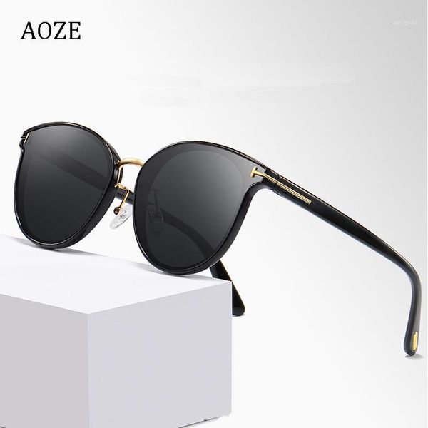 sunglasses aoze 2021 vintage fashion style round polarized women's classic t metal design brand oculos feminino uv4001, White;black
sunglasses aoze 2021 vintage fashion style round polarized women's classic t metal design brand oculos feminino uv4001, White;black