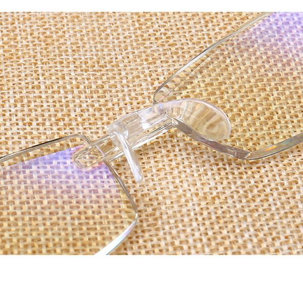 clear fashionable ultralight rimless men reading women lens anti-blu-ray computer presbyopia reader glasses
clear fashionable ultralight rimless men reading women lens anti-blu-ray computer presbyopia reader glasses