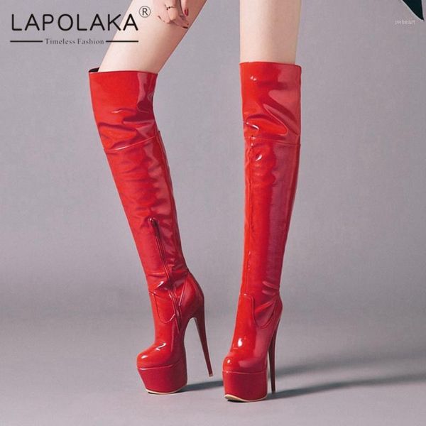 boots lapolaka extremely thin high heels over the knee women shoes platform zip ladies1, Black
boots lapolaka extremely thin high heels over the knee women shoes platform zip ladies1, Black