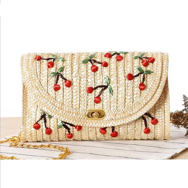 women straw beach bag woven handmade cherry embroidery small bags for women messenger bag rattan shoulder crossbody w317
women straw beach bag woven handmade cherry embroidery small bags for women messenger bag rattan shoulder crossbody w317