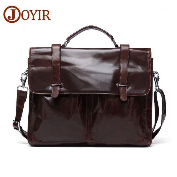 wholesale- joyir leather mens briefcase handbags tote bag genuine leather shoulder messenger crossbody bag bolsas63461
wholesale- joyir leather mens briefcase handbags tote bag genuine leather shoulder messenger crossbody bag bolsas63461