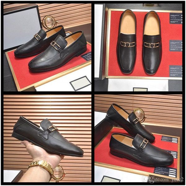 2020 new designer men dress shoes casual gentlemen slip-on leather shoes luxury formal shoes business men loafers big size 38-4, Black
2020 new designer men dress shoes casual gentlemen slip-on leather shoes luxury formal shoes business men loafers big size 38-4, Black