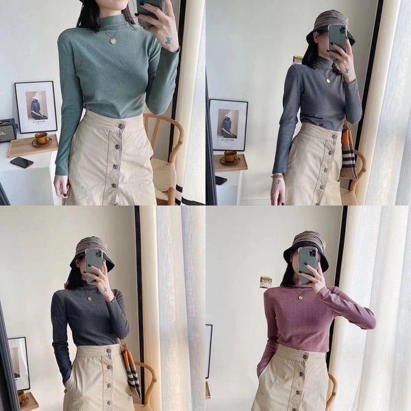etyhr autumn and winter new elastic bottoming shirt women's korean t-s velvet high neck warm cationic long sleeve keep warmt-shirt warm, White
etyhr autumn and winter new elastic bottoming shirt women's korean t-s velvet high neck warm cationic long sleeve keep warmt-shirt warm, White