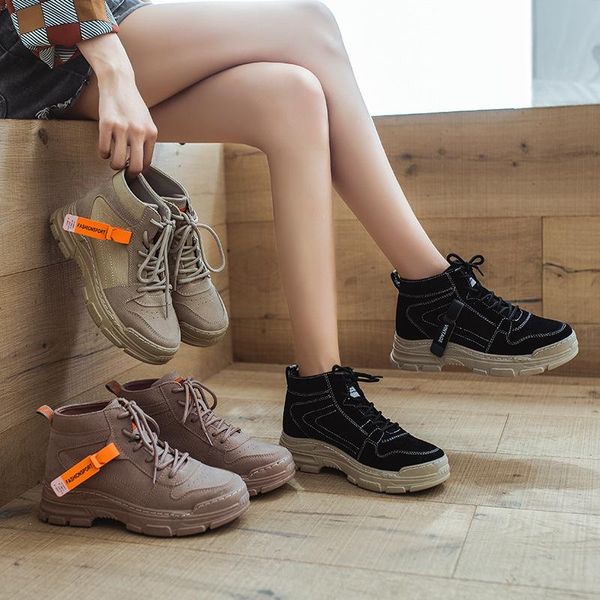 women martin boots canvas 2020 autumn lace up high distress women short ankle boots casual sneakers shoes 8hg4, Black
women martin boots canvas 2020 autumn lace up high distress women short ankle boots casual sneakers shoes 8hg4, Black