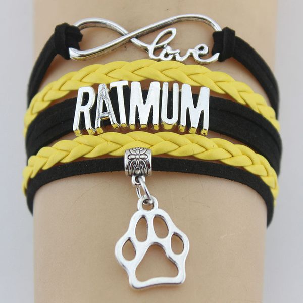 infinity love ratmum paw charm wrap bracelets dog paw print charms animal bracelet gifts women&men bracelets jewelry, Golden;silver
infinity love ratmum paw charm wrap bracelets dog paw print charms animal bracelet gifts women&men bracelets jewelry, Golden;silver