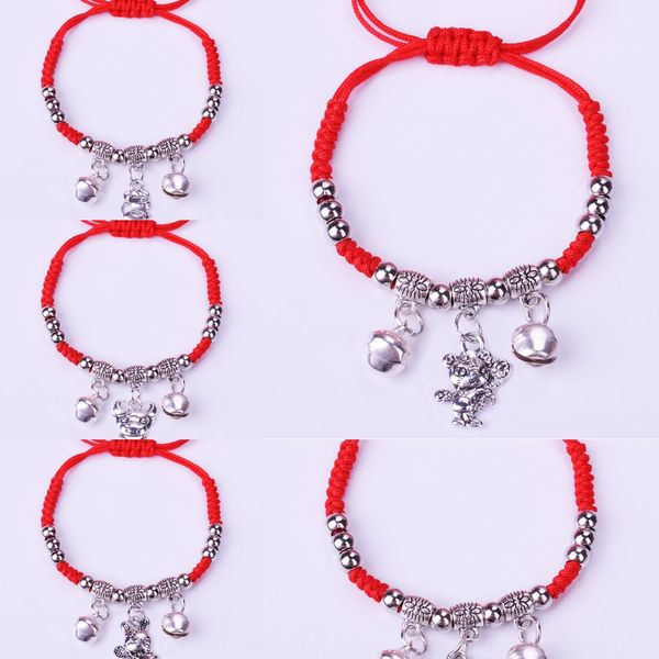 children children 12 chinese zodiac red rope female name clan style hand bracelet bell bracelet woven little bell mori pig vj62m, Golden;silver
children children 12 chinese zodiac red rope female name clan style hand bracelet bell bracelet woven little bell mori pig vj62m, Golden;silver