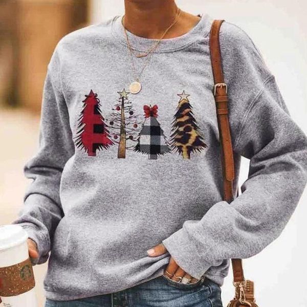 women's thin sweatshirt christmas tree printed hoodie 2020 gray fashion sweatshirts long sleeve hoodies casual pullover, Black
women's thin sweatshirt christmas tree printed hoodie 2020 gray fashion sweatshirts long sleeve hoodies casual pullover, Black