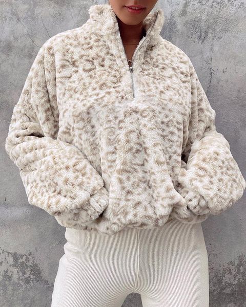 women's hoodies & sweatshirts 2021 winter women loose turtleneck fashion fleece leopard zip up coats long sleeve pullover casual lady, Black
women's hoodies & sweatshirts 2021 winter women loose turtleneck fashion fleece leopard zip up coats long sleeve pullover casual lady, Black