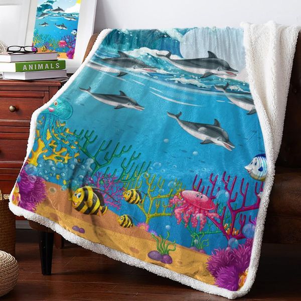 cartoon marine pattern dolphin fish waves soft blankets for beds office sofa plush blanket bedspreads quilt drop ship1
cartoon marine pattern dolphin fish waves soft blankets for beds office sofa plush blanket bedspreads quilt drop ship1