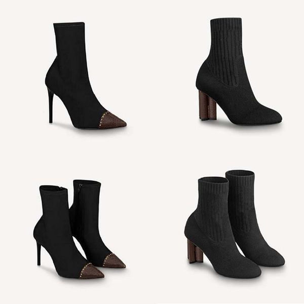 2020 women heels autumn and winter knitted elastic boots socks and knee boots fashion stockings shoes long boots 01, Black
2020 women heels autumn and winter knitted elastic boots socks and knee boots fashion stockings shoes long boots 01, Black