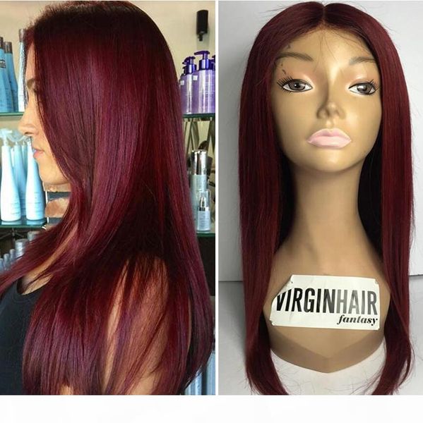 burgundy glueless lace wig brazilian virgin human hair wig ombre dark root glueless lace front wig 150 density ing, Black;brown
burgundy glueless lace wig brazilian virgin human hair wig ombre dark root glueless lace front wig 150 density ing, Black;brown