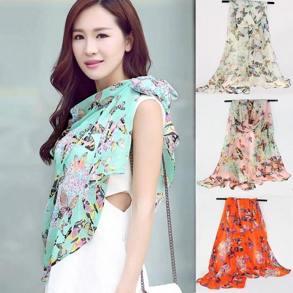 wholesale- new foulard women ladies butterfly soft silk chiffon neck shawl viscose satin scarves wrap stole bandana z11, Blue;gray
wholesale- new foulard women ladies butterfly soft silk chiffon neck shawl viscose satin scarves wrap stole bandana z11, Blue;gray