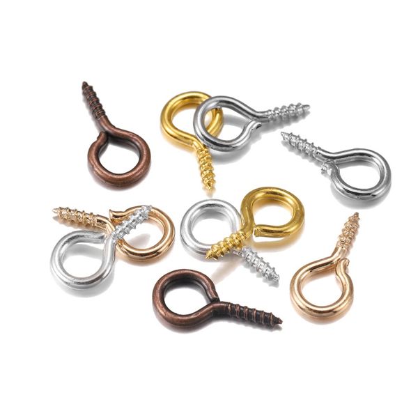350pcs mini screw eye pins pearl beads screw threaded hooks eyelets clasps for bracelet diy earrings jewelry making findings f sqcmlr, Gray
350pcs mini screw eye pins pearl beads screw threaded hooks eyelets clasps for bracelet diy earrings jewelry making findings f sqcmlr, Gray