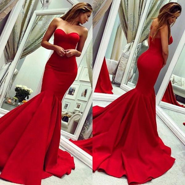 party dresses red mermaid prom 2021 long elegant sweetheart satin floor length evening formal custom made cp669, White;black
party dresses red mermaid prom 2021 long elegant sweetheart satin floor length evening formal custom made cp669, White;black