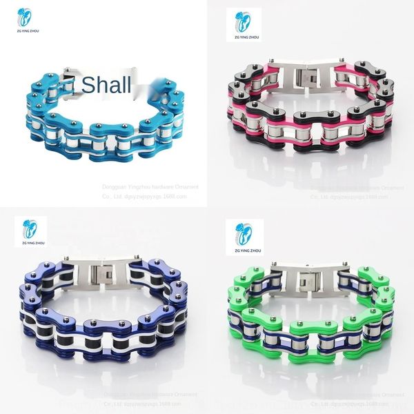 irtoj titanium stainless bracelet bracelet domineering locomotive fashionable and wo bracelets fashionable stainless steel bicycle bracel br, Golden;silver
irtoj titanium stainless bracelet bracelet domineering locomotive fashionable and wo bracelets fashionable stainless steel bicycle bracel br, Golden;silver