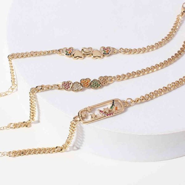 chain bracelet jewelry love chain bracelet simple heart-shaped color zircon jewelry female br860, Black
chain bracelet jewelry love chain bracelet simple heart-shaped color zircon jewelry female br860, Black