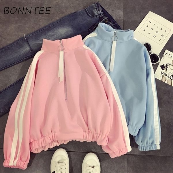 hoodies ulzzang zipper loose plus velvet thicker women sweatshirt chic lovely korean style womens casual cute students pullover y200915, Black
hoodies ulzzang zipper loose plus velvet thicker women sweatshirt chic lovely korean style womens casual cute students pullover y200915, Black