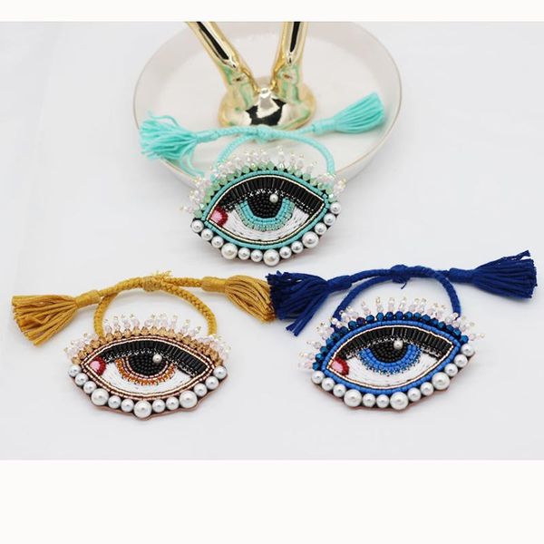 charm bracelets fashion trend handmade custom pearl big eyes rice beads crystal tassel eyelashes personality bracelet 969, Golden;silver
charm bracelets fashion trend handmade custom pearl big eyes rice beads crystal tassel eyelashes personality bracelet 969, Golden;silver