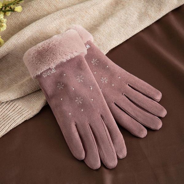 five fingers gloves suede leather women touch screen plus faux fur full finger velvet hand warmer driving outdoor sport mittens, Blue;gray
five fingers gloves suede leather women touch screen plus faux fur full finger velvet hand warmer driving outdoor sport mittens, Blue;gray