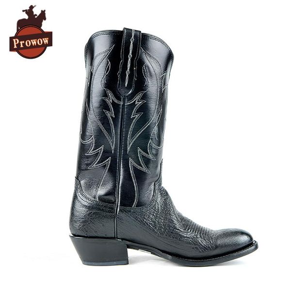 prowow women western cowboy boots genuine leather handmade totem black pointed toe corral mid-calf ladies boots
prowow women western cowboy boots genuine leather handmade totem black pointed toe corral mid-calf ladies boots