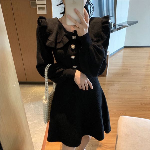 new spring 2021 vintage girl doll collar button high elegant ladies lantern sleeve dress y249 00dr, Black;gray
new spring 2021 vintage girl doll collar button high elegant ladies lantern sleeve dress y249 00dr, Black;gray