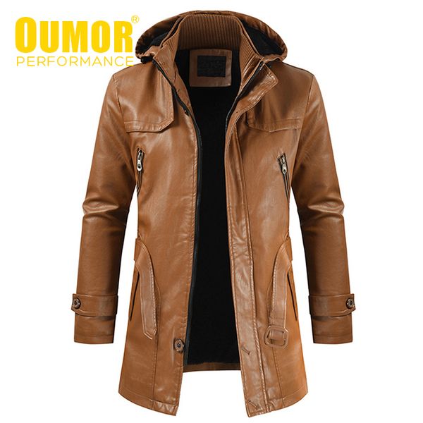 oumor men winter new long hooded thick fleece leather jacket parkas men outwear casual vintage warm faux leather jackets men 3xl 201116, Black;brown
oumor men winter new long hooded thick fleece leather jacket parkas men outwear casual vintage warm faux leather jackets men 3xl 201116, Black;brown