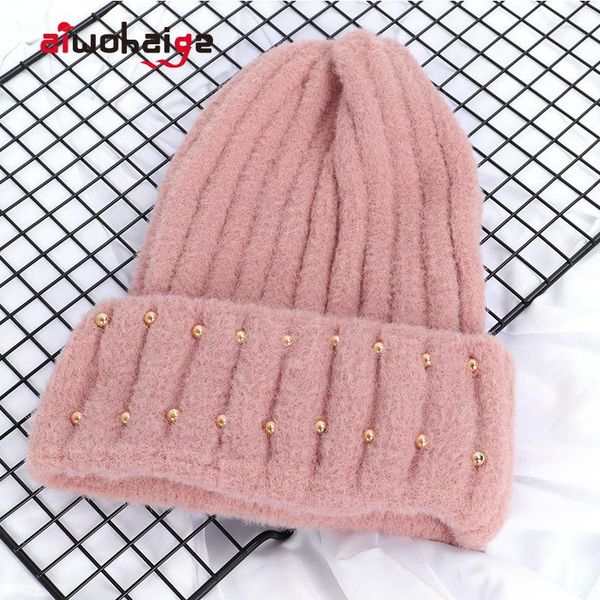 beanie/skull caps winter wool hat woman's beanies mohair soft cap women solid cashmere casual knitted female thicken warm elegant bonne, Blue;gray
beanie/skull caps winter wool hat woman's beanies mohair soft cap women solid cashmere casual knitted female thicken warm elegant bonne, Blue;gray