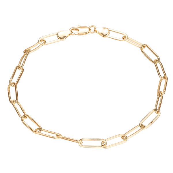 gold color paperclip oval link chain flat anklet, 9 10 11 inches ankle bracelet for women men waterproof t200901, Red;blue
gold color paperclip oval link chain flat anklet, 9 10 11 inches ankle bracelet for women men waterproof t200901, Red;blue