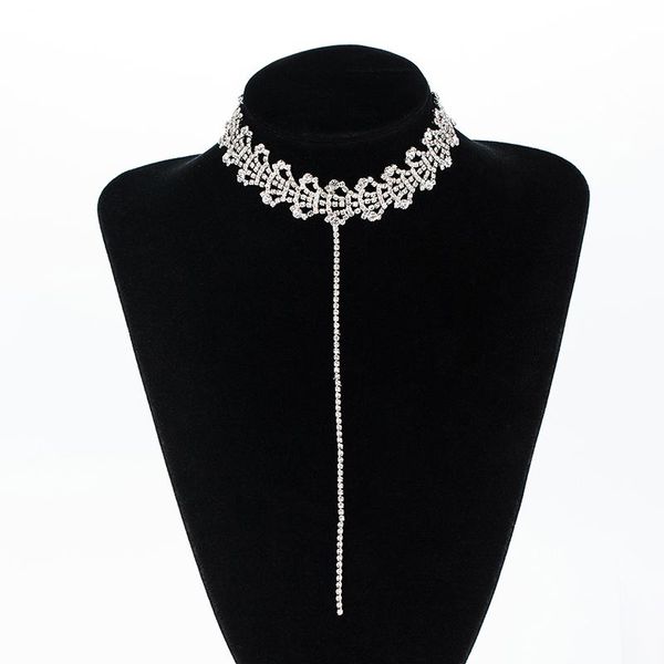 yfjewe full rhinestone flower pendant necklace jewelry crystal necklaces vintage choker necklace women jewelry n370, Golden;silver
yfjewe full rhinestone flower pendant necklace jewelry crystal necklaces vintage choker necklace women jewelry n370, Golden;silver