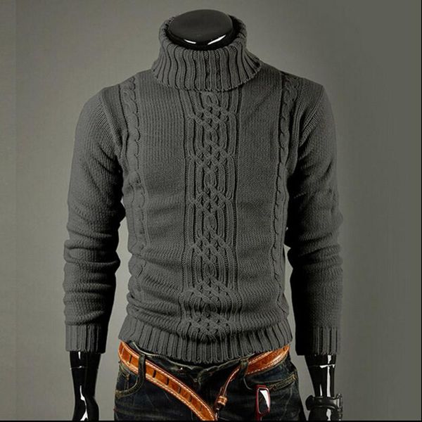 men's sweaters autumn winter turtleneck cotton pullover soft warm comfortable solid thick clothes knitted casual male sweater fashion, White;black
men's sweaters autumn winter turtleneck cotton pullover soft warm comfortable solid thick clothes knitted casual male sweater fashion, White;black
