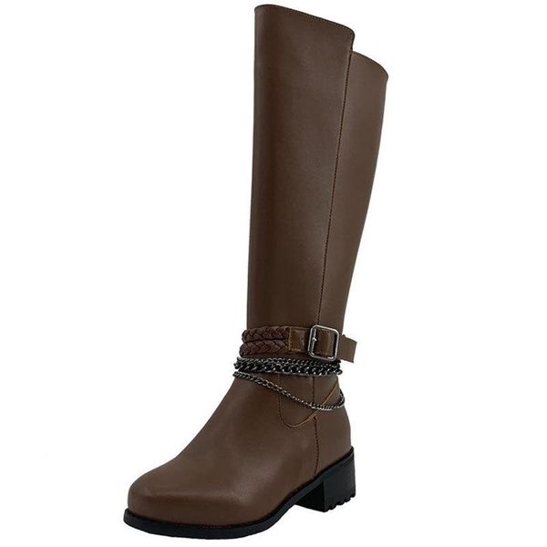 round toe women boots over knee booties ladies shoes luxury designer zipper over-the-knee med rock rubber fashion large size, Black
round toe women boots over knee booties ladies shoes luxury designer zipper over-the-knee med rock rubber fashion large size, Black