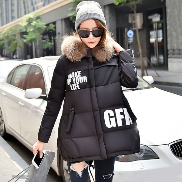 2021 new korean winter women down jacket woman in long female hoodie large fur collar parka mujer kj946 co2f, Black
2021 new korean winter women down jacket woman in long female hoodie large fur collar parka mujer kj946 co2f, Black