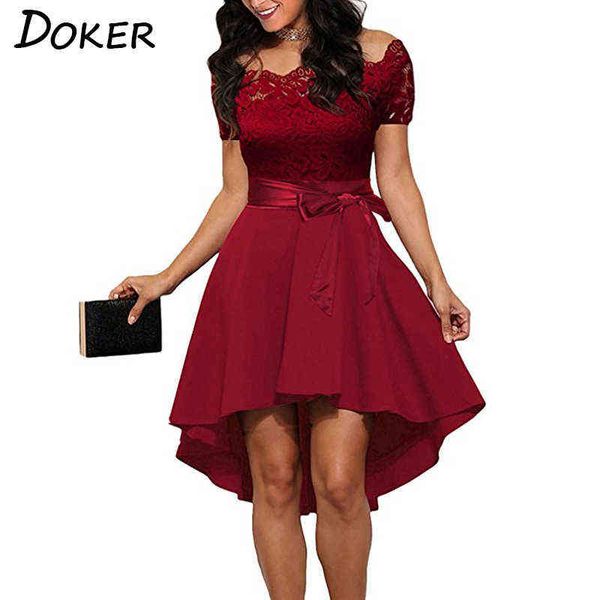 elegant red lace dress women patchwork slash neck short sleeve sashes tunic dress 2018 summer ladies evening party dresses g1223, Black;gray
elegant red lace dress women patchwork slash neck short sleeve sashes tunic dress 2018 summer ladies evening party dresses g1223, Black;gray