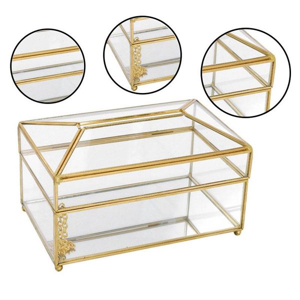 european style glass tissue box holder nordic luxury handkerchief toilet paper holder tissue case home decor
european style glass tissue box holder nordic luxury handkerchief toilet paper holder tissue case home decor