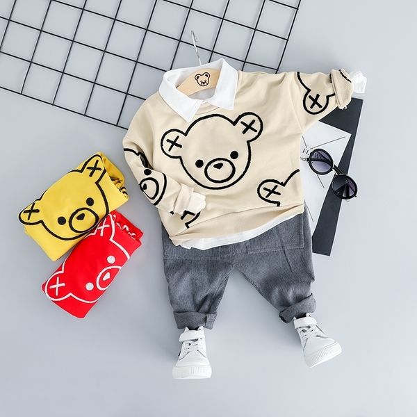 hylkidhuose toddler infant clothes suits spring baby girls boys clothing sets cartoon t shirt pants kids children costume 201126, White
hylkidhuose toddler infant clothes suits spring baby girls boys clothing sets cartoon t shirt pants kids children costume 201126, White