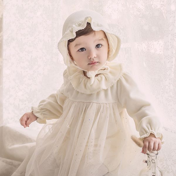 dibeberabbit baby girls dress velet newborn toddler girls clothes fleece dresses with hat baby christening gowns princess lace q1117, Red;yellow
dibeberabbit baby girls dress velet newborn toddler girls clothes fleece dresses with hat baby christening gowns princess lace q1117, Red;yellow