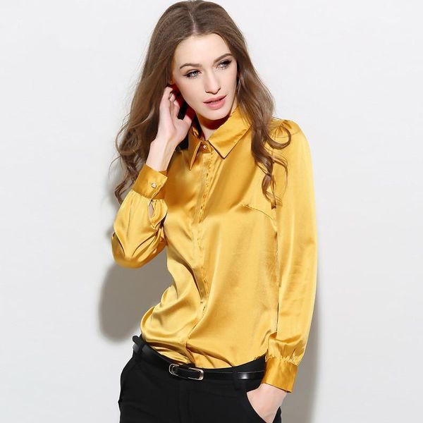 women fashion blouses 2020 spring 97% silk blouse women's shirts long sleeve womens plus size 4xl blusas 152091, White
women fashion blouses 2020 spring 97% silk blouse women's shirts long sleeve womens plus size 4xl blusas 152091, White