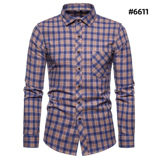 men's casual shirts 18 colors 2021 fashion flannel men turn-down collar long sleeve big size plaid shirt, White;black
men's casual shirts 18 colors 2021 fashion flannel men turn-down collar long sleeve big size plaid shirt, White;black