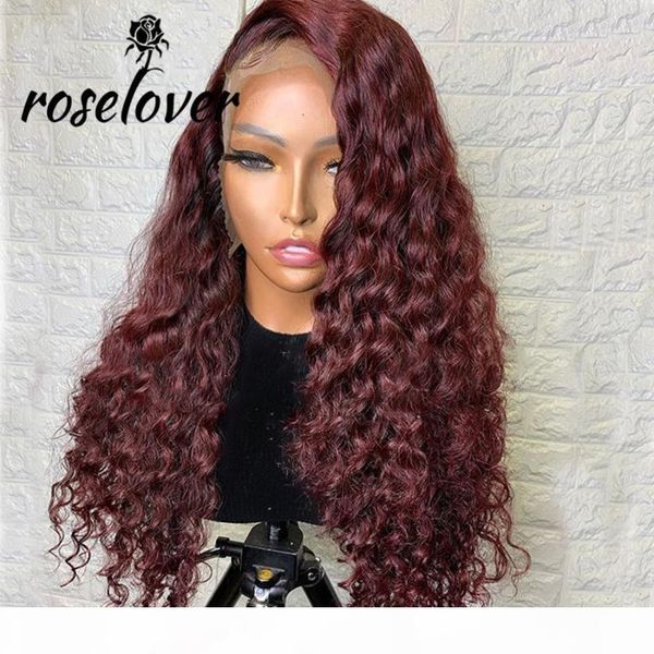150% burgundy colored t part lace front human hair wigs 99j curly human hair wig remy brazilian pre plucked bleached knots 8-24, Black;brown
150% burgundy colored t part lace front human hair wigs 99j curly human hair wig remy brazilian pre plucked bleached knots 8-24, Black;brown