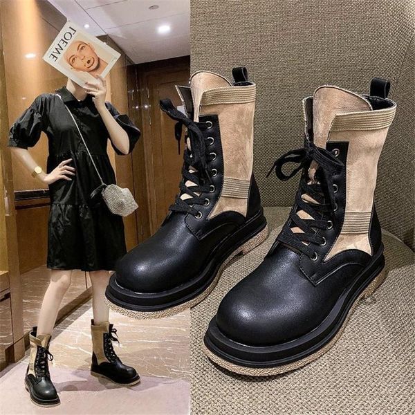 autumn winter women leather boot 2020 fashion lace up rubber wear-resistant non-slip sole new women ankle boot, Black
autumn winter women leather boot 2020 fashion lace up rubber wear-resistant non-slip sole new women ankle boot, Black