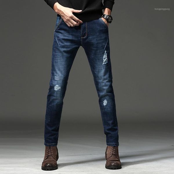 2020 spring and summer new men thin jeans business casual stretch slim denim pants light blue black trousers male brand1
2020 spring and summer new men thin jeans business casual stretch slim denim pants light blue black trousers male brand1