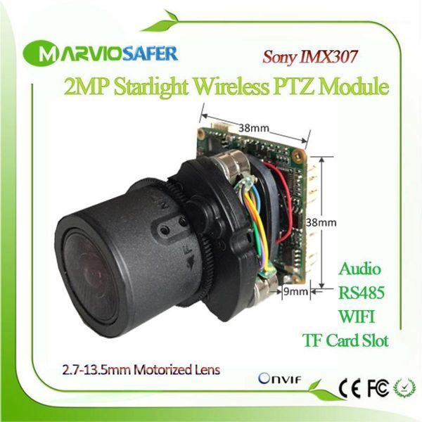 h.265 1080p wireless ip ptz camera module 2.7-13.5mm motorized lens 5x optical zoom, hi3516e + sony imx307, onvif audio rs4851
h.265 1080p wireless ip ptz camera module 2.7-13.5mm motorized lens 5x optical zoom, hi3516e + sony imx307, onvif audio rs4851