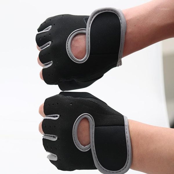 elbow & knee pads 1 pair half finger fitness gloves gym riding training cycling wrist anti-slip protection exercise weightlifting1, Black;gray
elbow & knee pads 1 pair half finger fitness gloves gym riding training cycling wrist anti-slip protection exercise weightlifting1, Black;gray